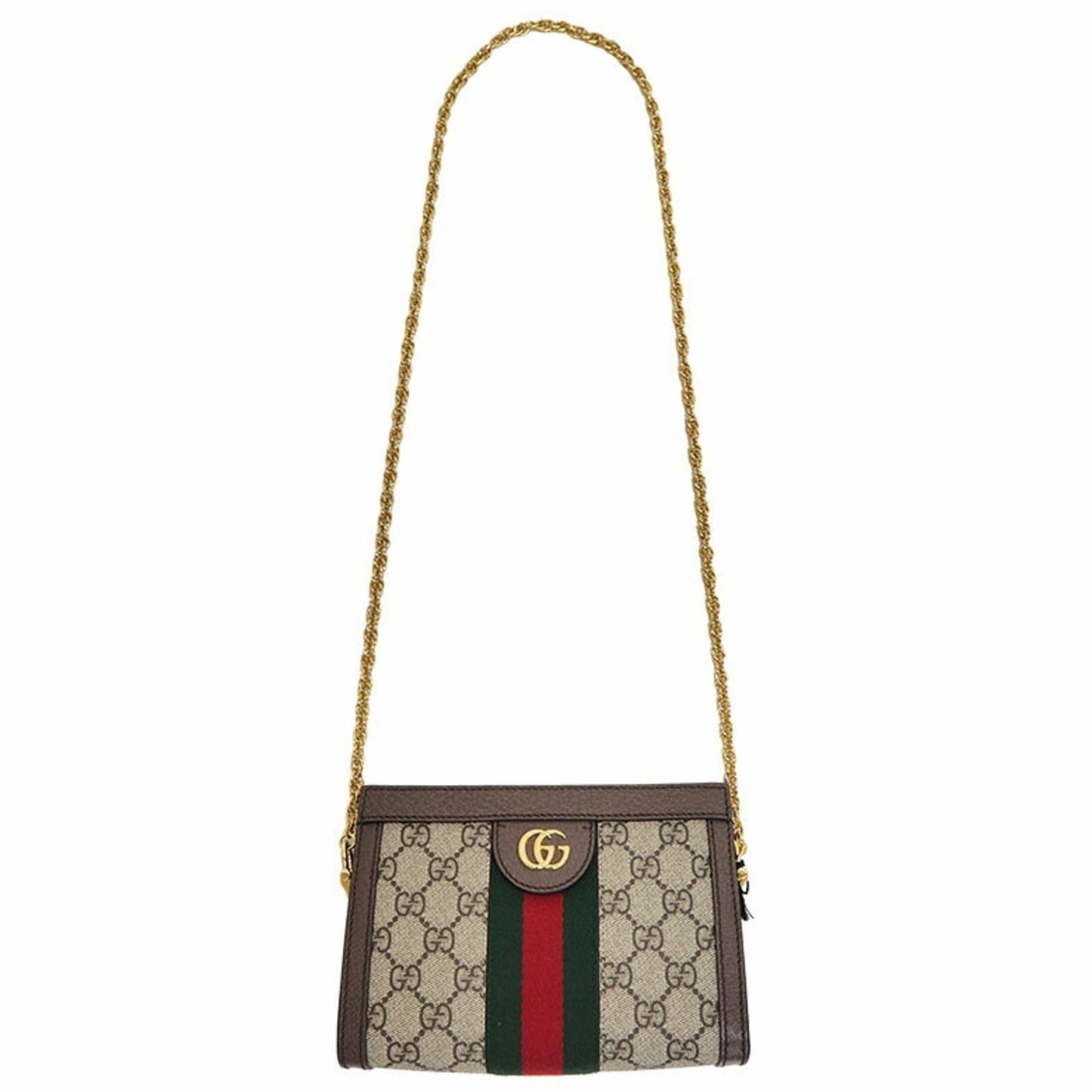 Gucci Canvas,GG Supreme Shoulder Bag Beige