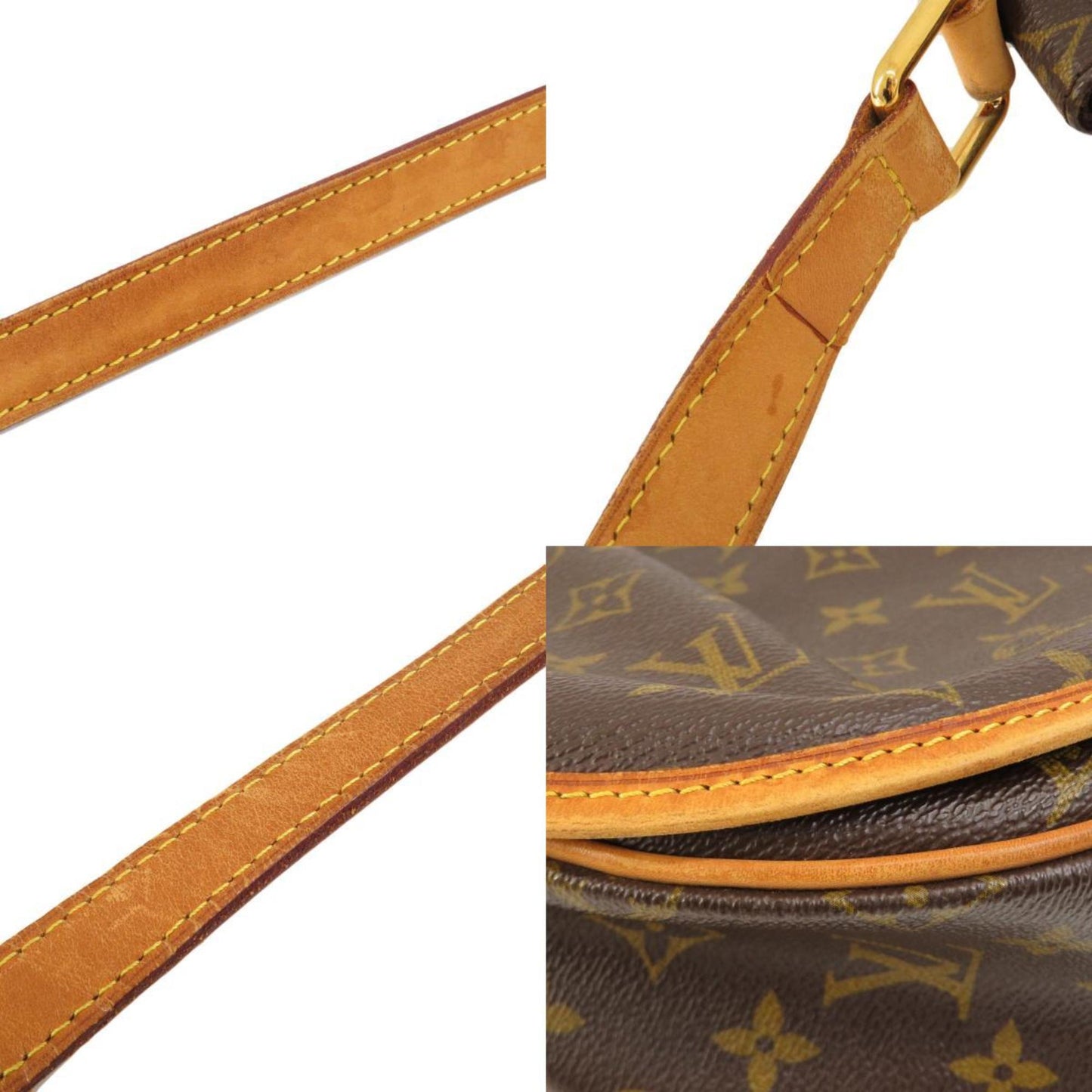 Louis Vuitton  M40473 Menilmontane MM Monogram Shoulder Bag Canvas Women's