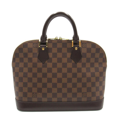 LOUIS VUITTON Alma Brown Ebene Damier PVC coated canvas N51131