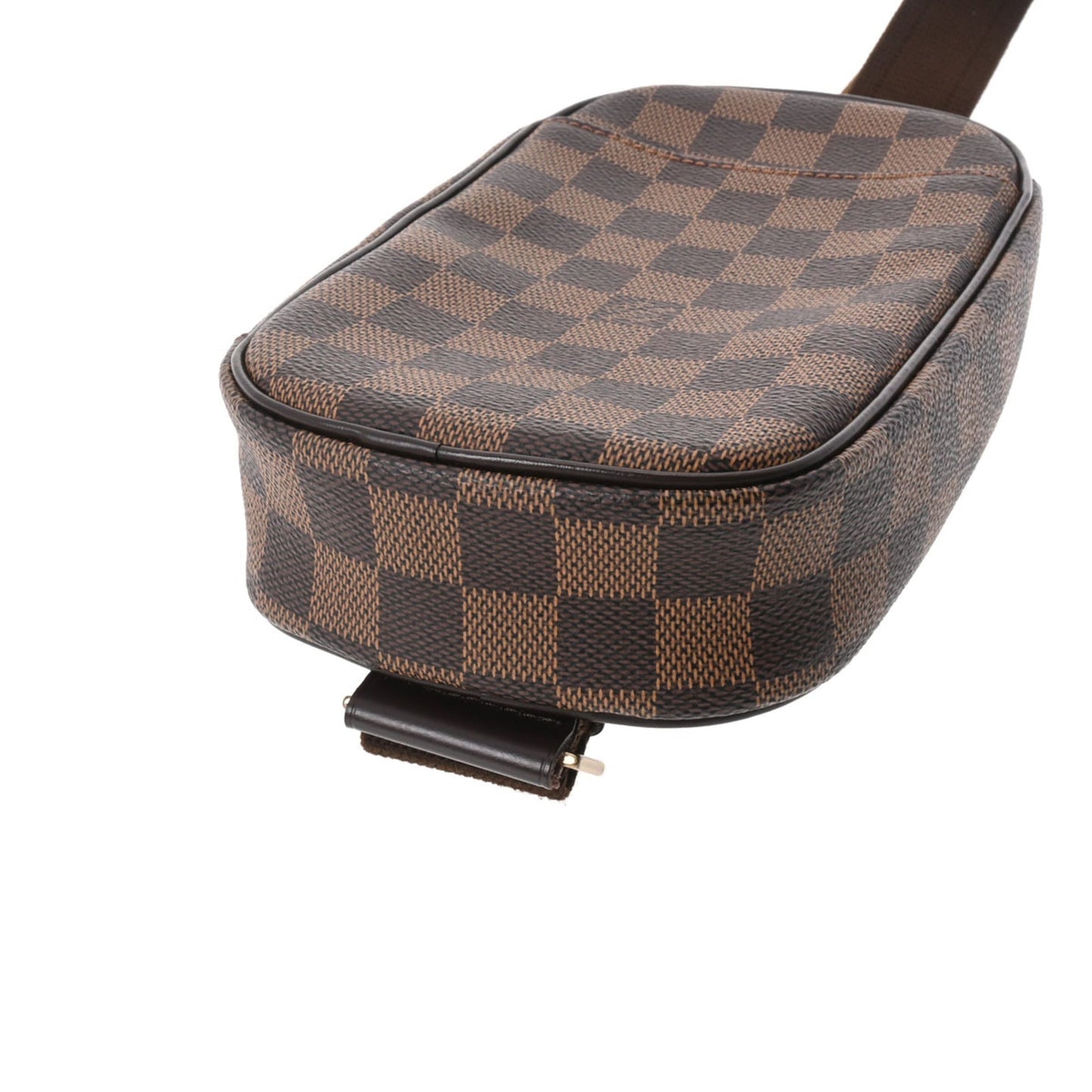 Louis Vuitton  Damier Pochette Ganju SP Order Brown N48048 Women's Canvas Body Bag