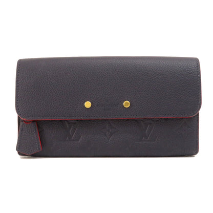 Louis Vuitton  M62127 Portefeuille Pont Neuf Emplant Long Wallet Women's