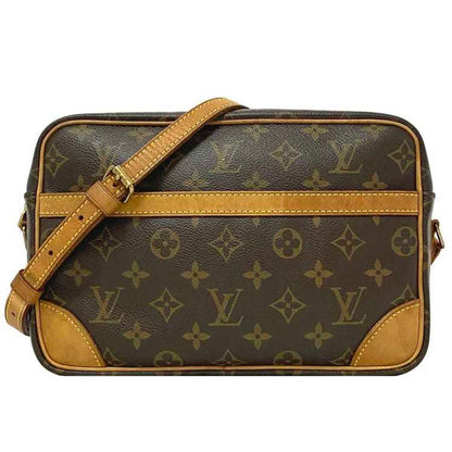 Louis Vuitton  Shoulder Bag Trocadero 27 Brown Beige Gold Monogram M51274 Canvas Nume MB1024