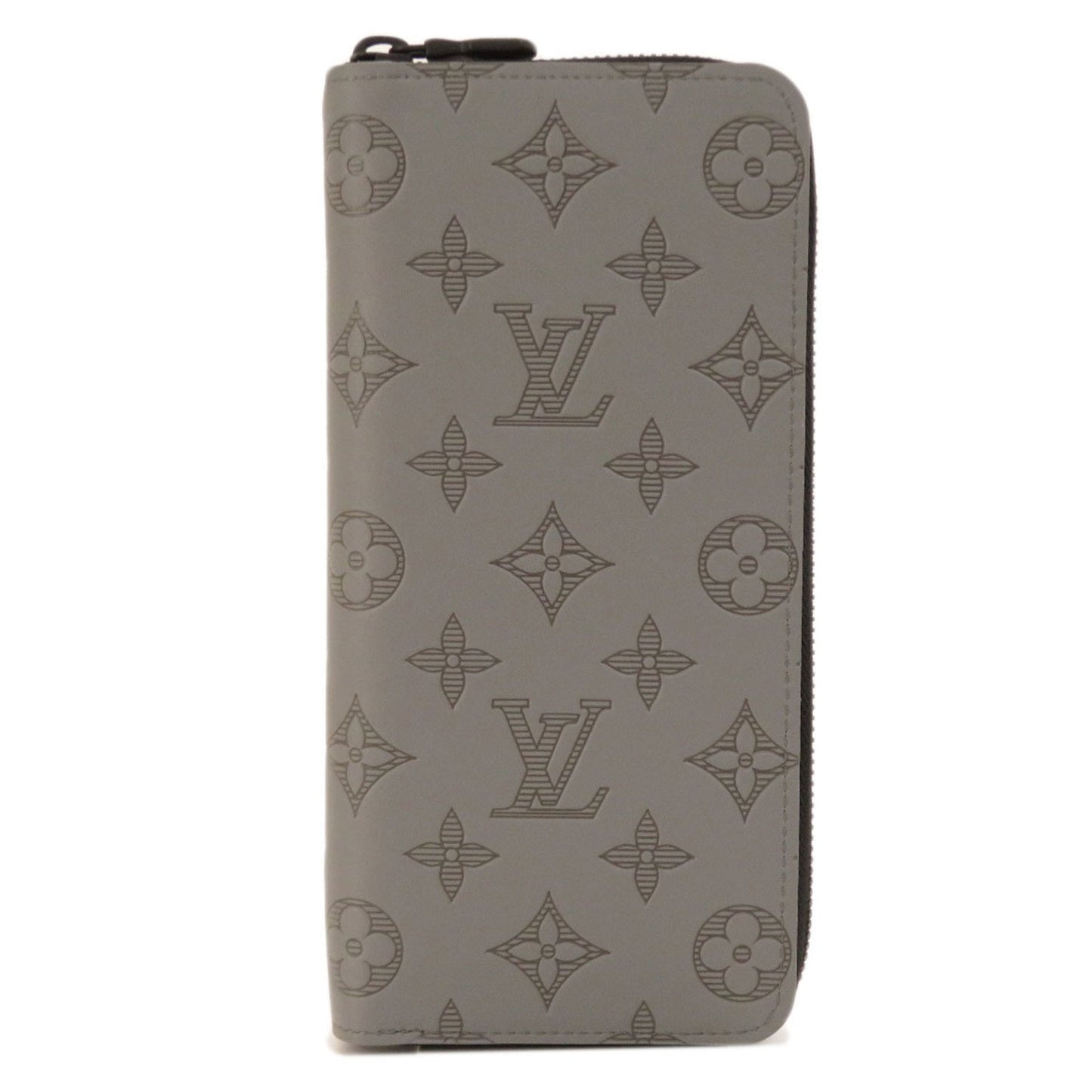 Louis Vuitton  M81384 Zippy Vertical Monogram Shadow Long Wallet Canvas Men's