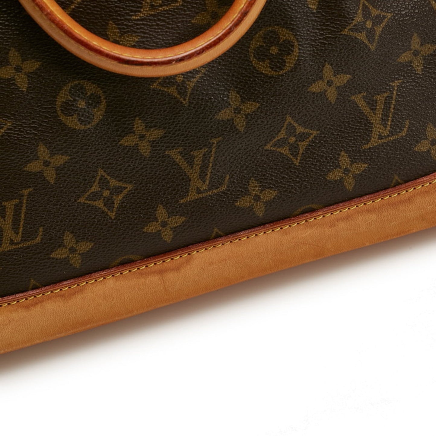 Louis Vuitton  Monogram Alma PM Handbag M51130 Brown PVC Leather Ladies