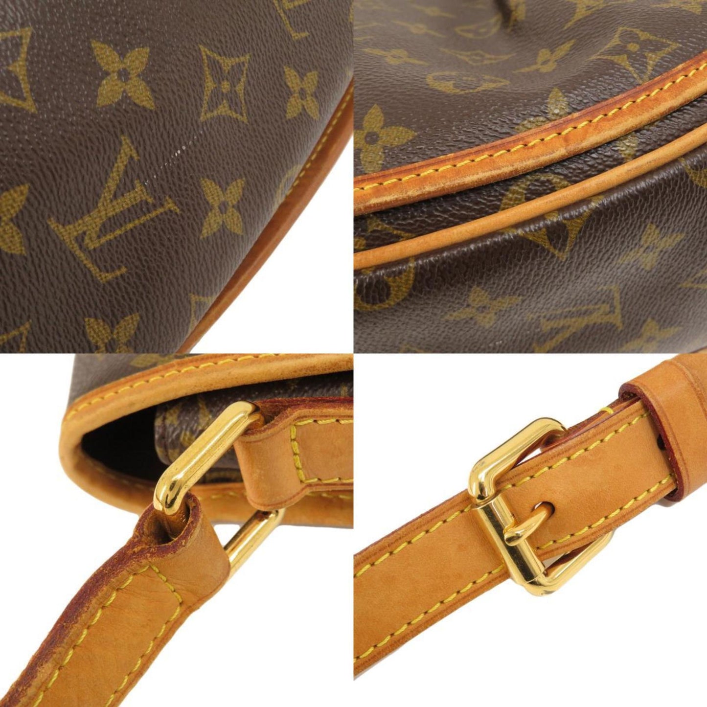 Louis Vuitton  M40473 Menilmontane MM Monogram Shoulder Bag Canvas Women's