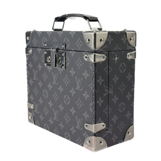 Louis Vuitton  Fragrance Box Other Bag M20078 Monogram Eclipse Leather Black Silver Hardware Trunk Vanity