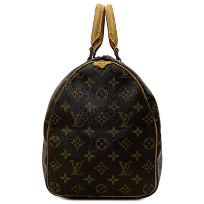 Louis Vuitton  Handbag Speedy 35 Brown Monogram M41526 Boston VL882 Louis Vuitton  Women's Men's Small Nume