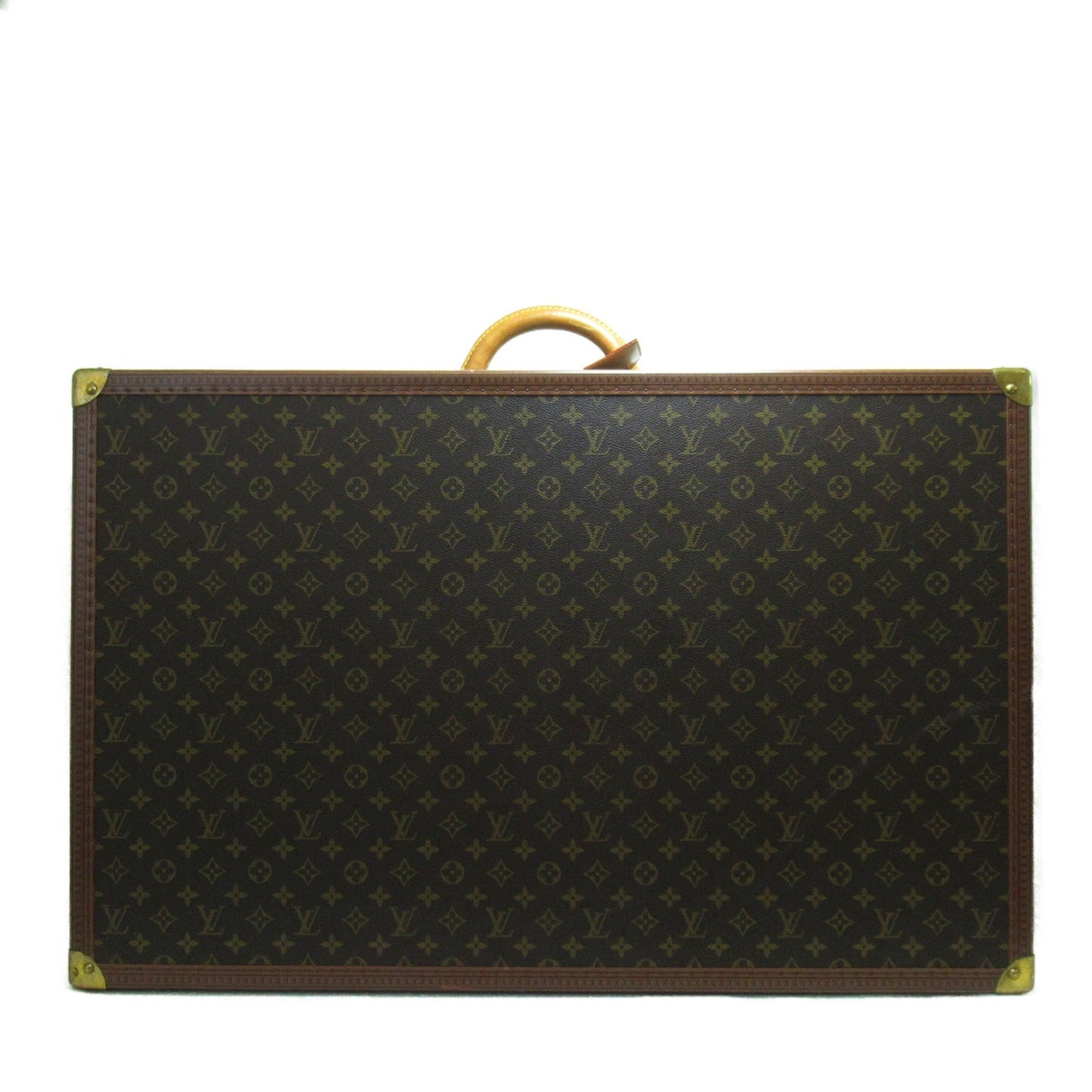 Louis Vuitton  alzer 80 trunk Brown Monogram PVC coated canvas M21222