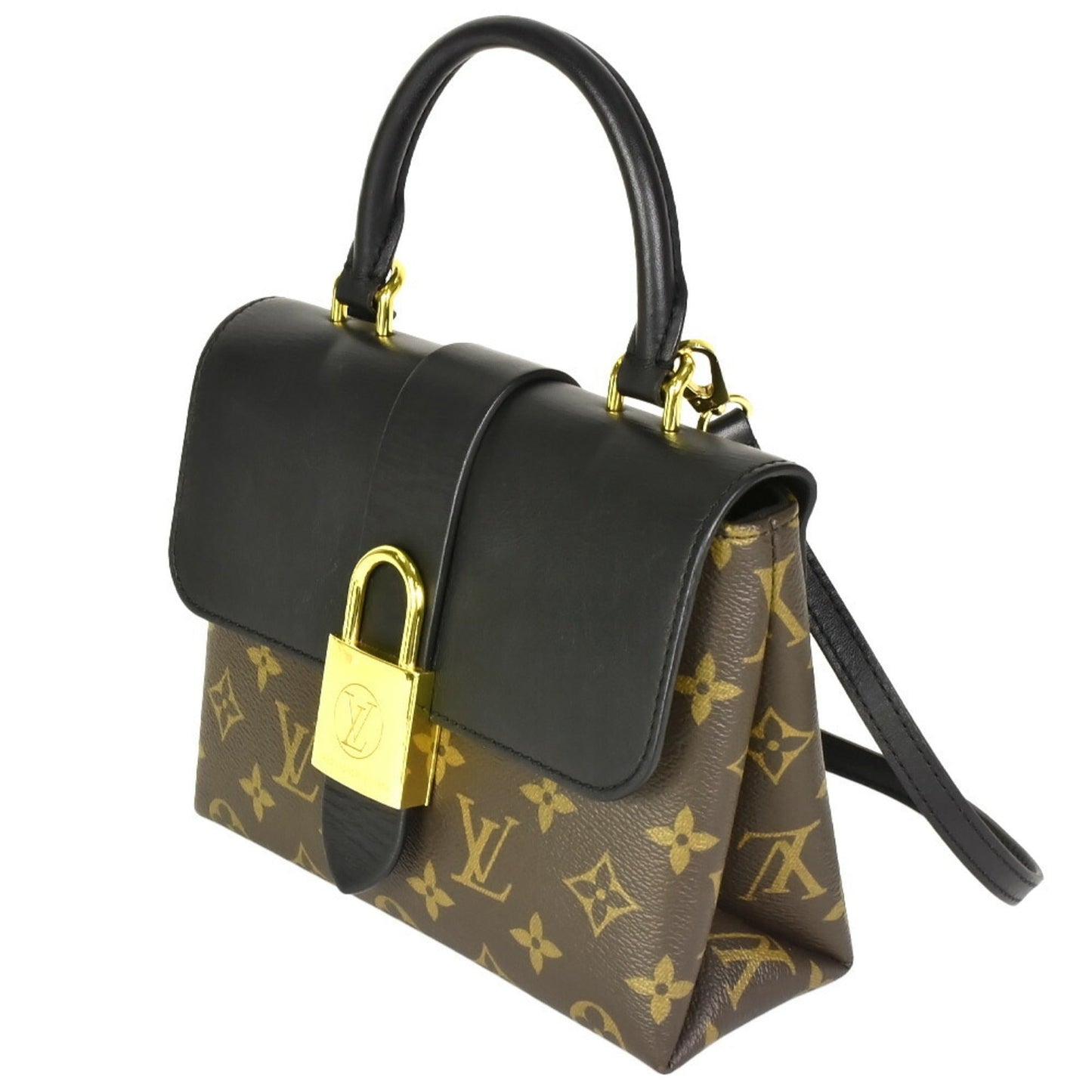 Louis Vuitton  Rocky BB shoulder strap Handbag Bag monogram Noir M44141