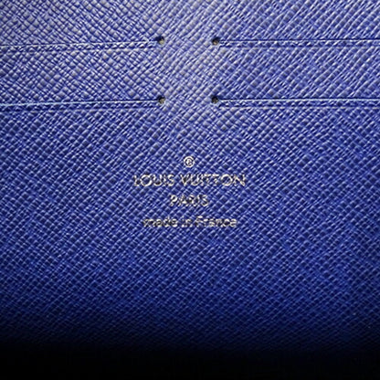 Louis Vuitton  Bag Taiga Men's Clutch Second Pochette Voyage MM Cobalt M30575 Blue