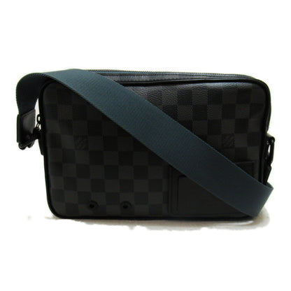 LOUIS VUITTON Alpha Messenger Black Navy Damier PVC coated canvas N40188