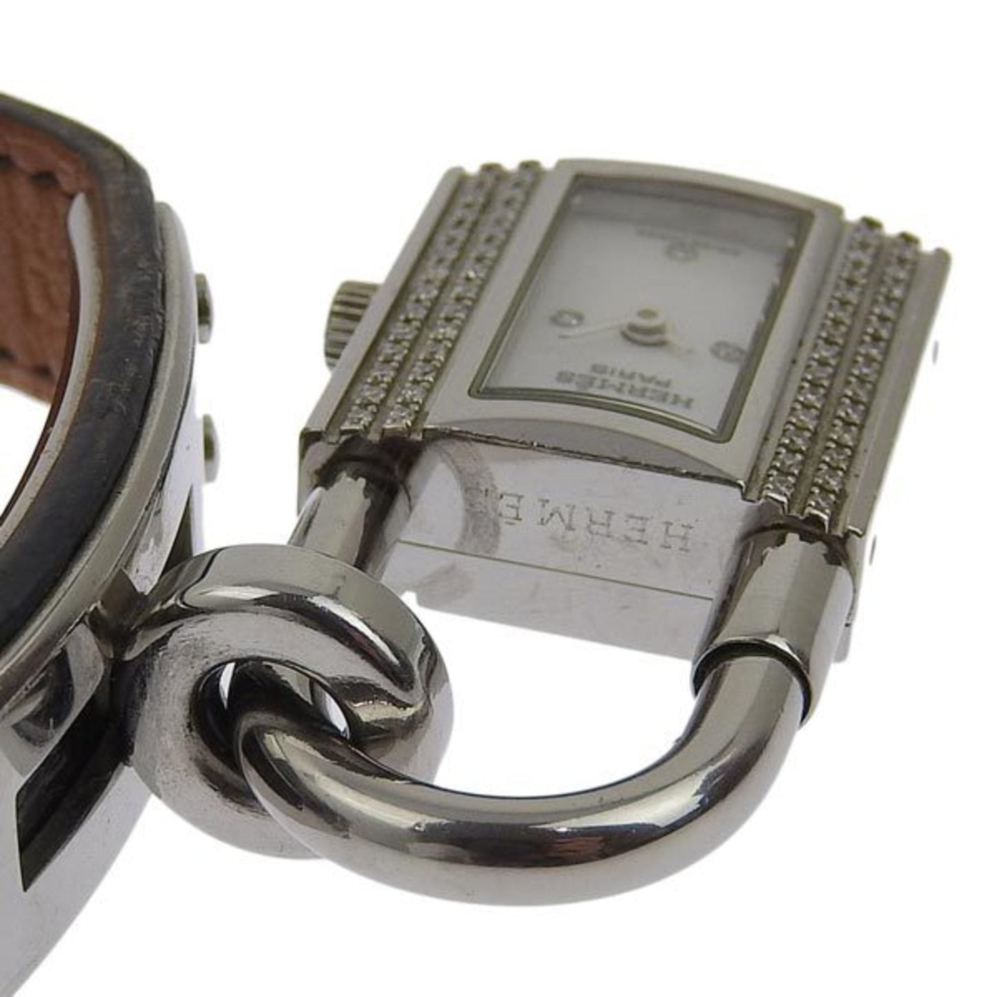 Hermes Kelly Watch Ladies Quartz KE1.231 Leather gg