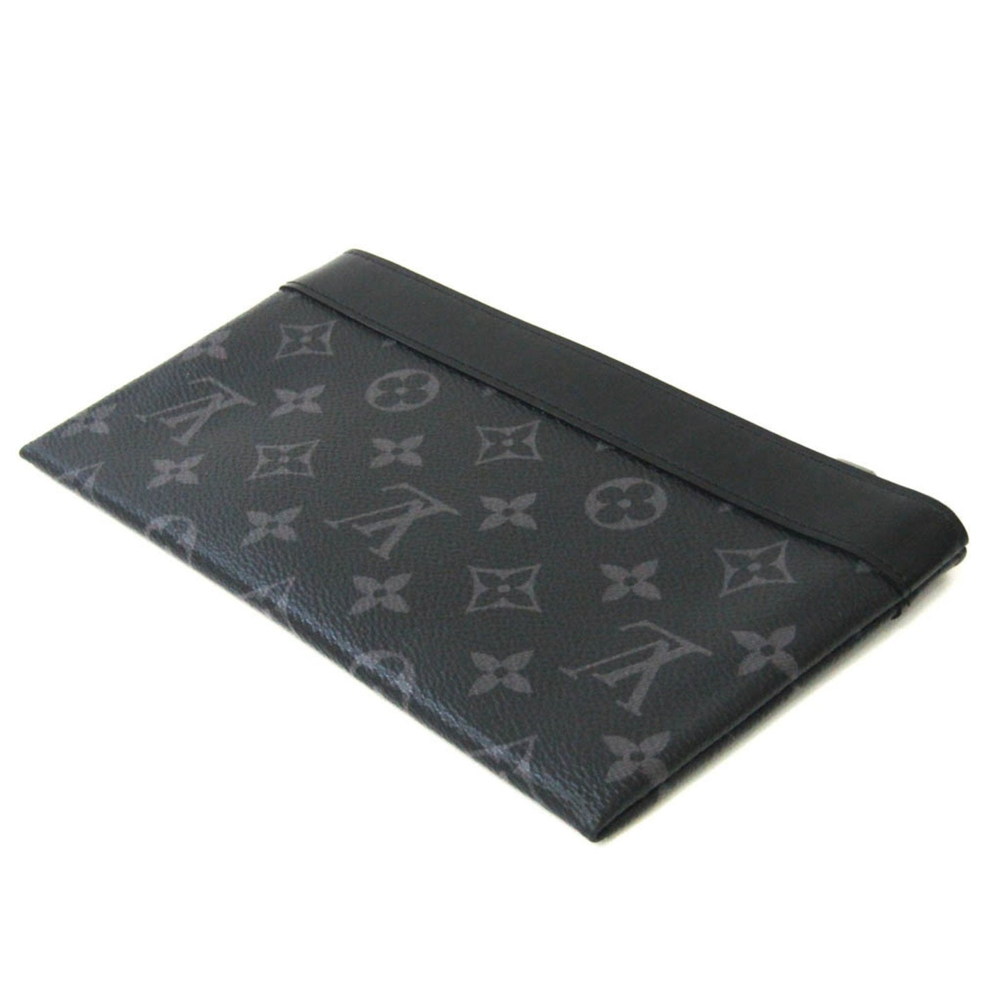 Louis Vuitton  Monogram Eclipse Pochette Discovery PM M44323 Men's Clutch Bag,Pouch Monogram Eclipse