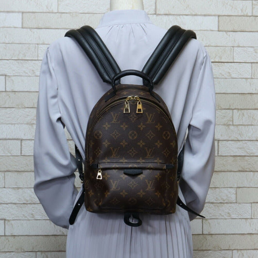 Louis Vuitton  Balm Springs PM Monogram Backpack Daypack Canvas Women's