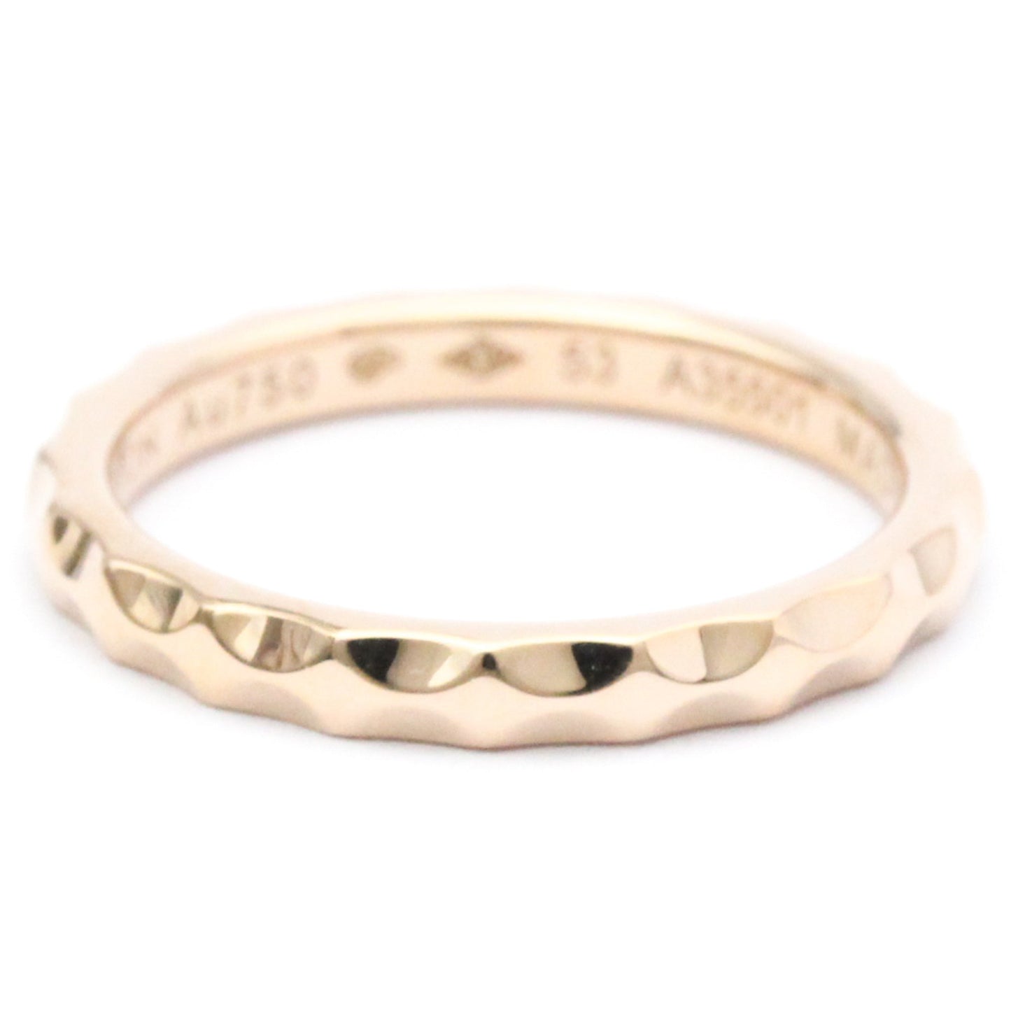 LOUIS VUITTON Alliance Monogram Infini Band Ring Pink Gold [18K] Fashion No Stone Band Ring Pink Gold