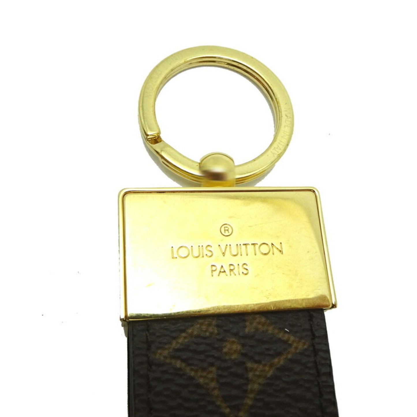 Louis Vuitton  Keychain Dragonne Dauphine Women's Men's M69000 Monogram Ebene [Brown]