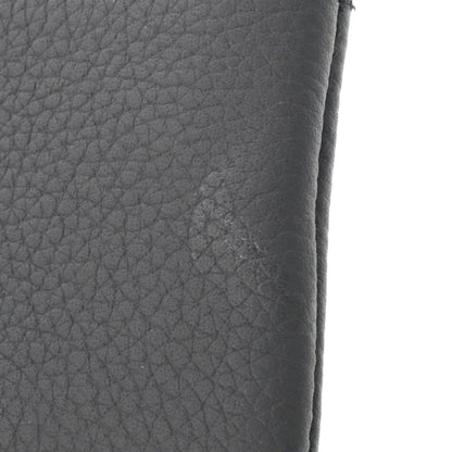 LOUIS VUITTON Aerogram Pochette Cle Noir M81031 Men's Leather Coin Case