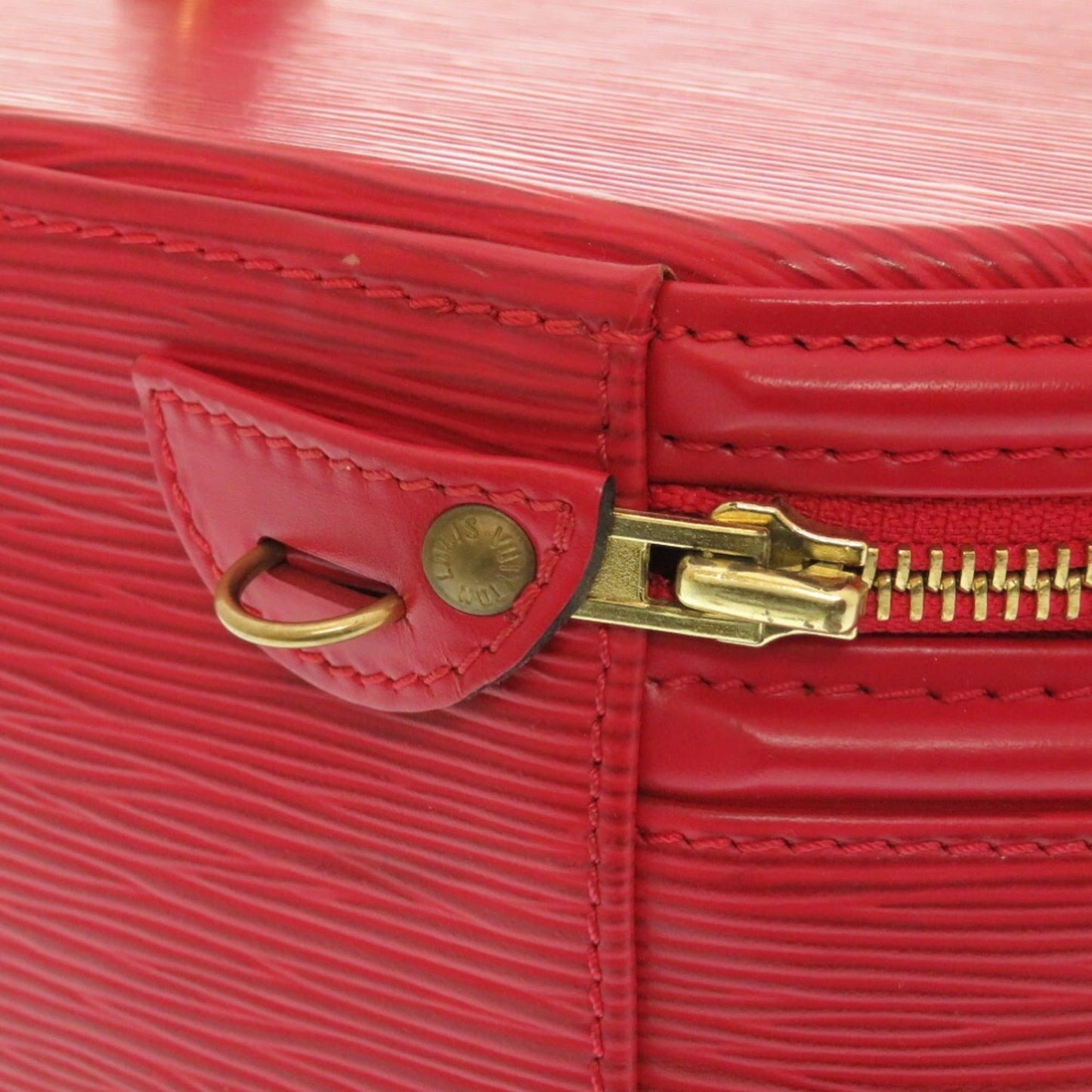 Louis Vuitton  Epi Cannes Castilean Red M48037 Handbag Bag