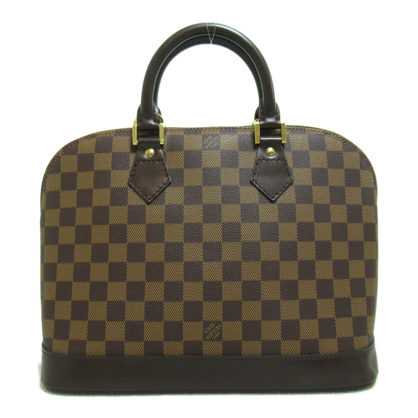 LOUIS VUITTON Alma Brown Ebene Damier PVC coated canvas N51131