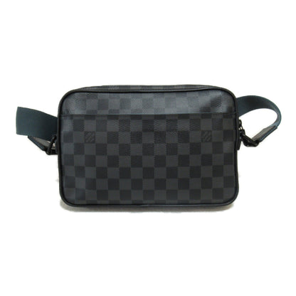 LOUIS VUITTON Alpha Messenger Black Navy Damier PVC coated canvas N40188