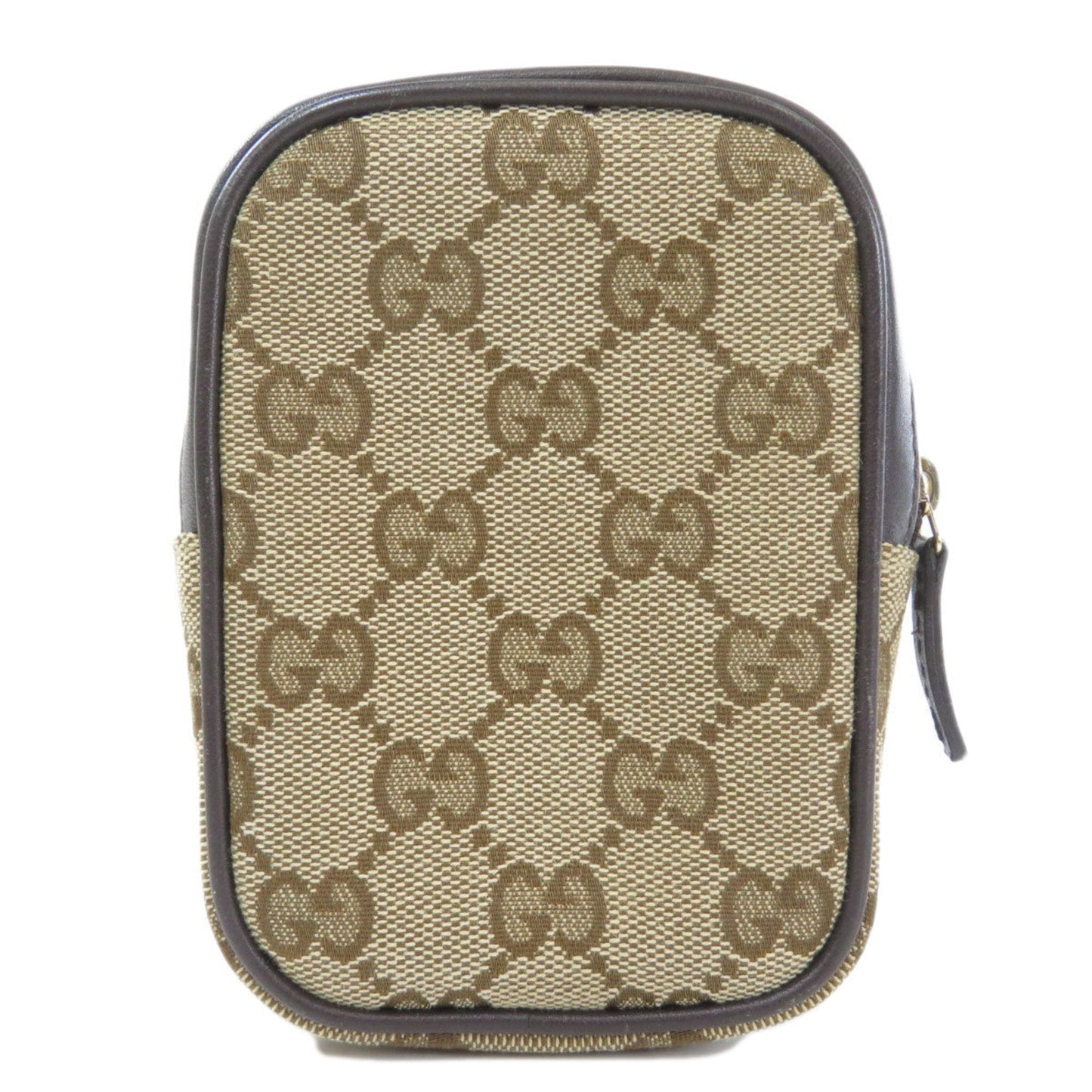 Gucci 115249 GG Accessory Pouch Canvas Ladies