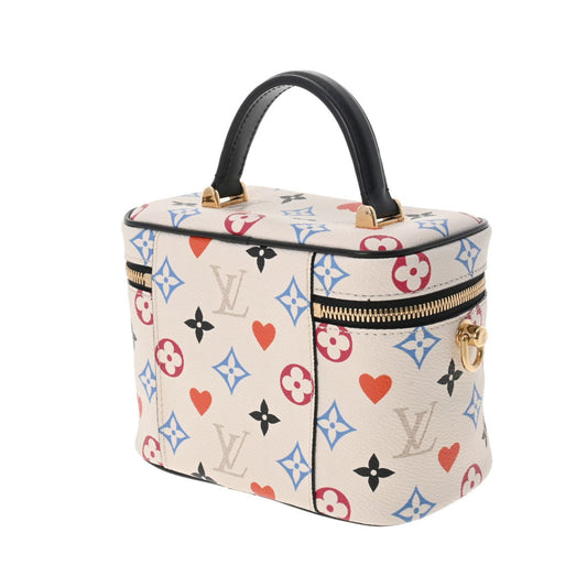 Louis Vuitton  Monogram Game On Vanity PM Bron M57458 Women's Canvas Bag