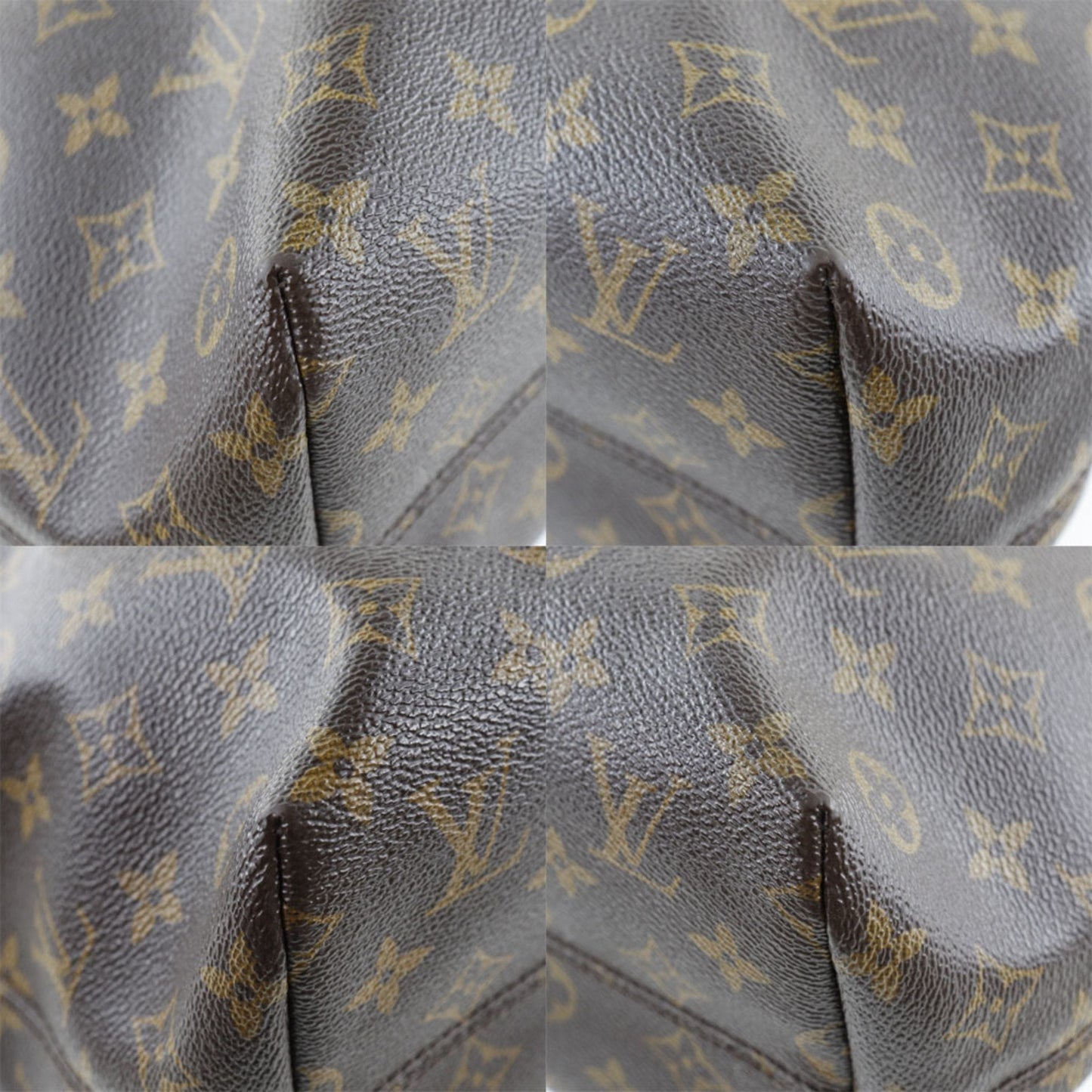 Louis Vuitton  Raspail PM M40608 Monogram Canvas Brown CA2152 Women's Tote Bag