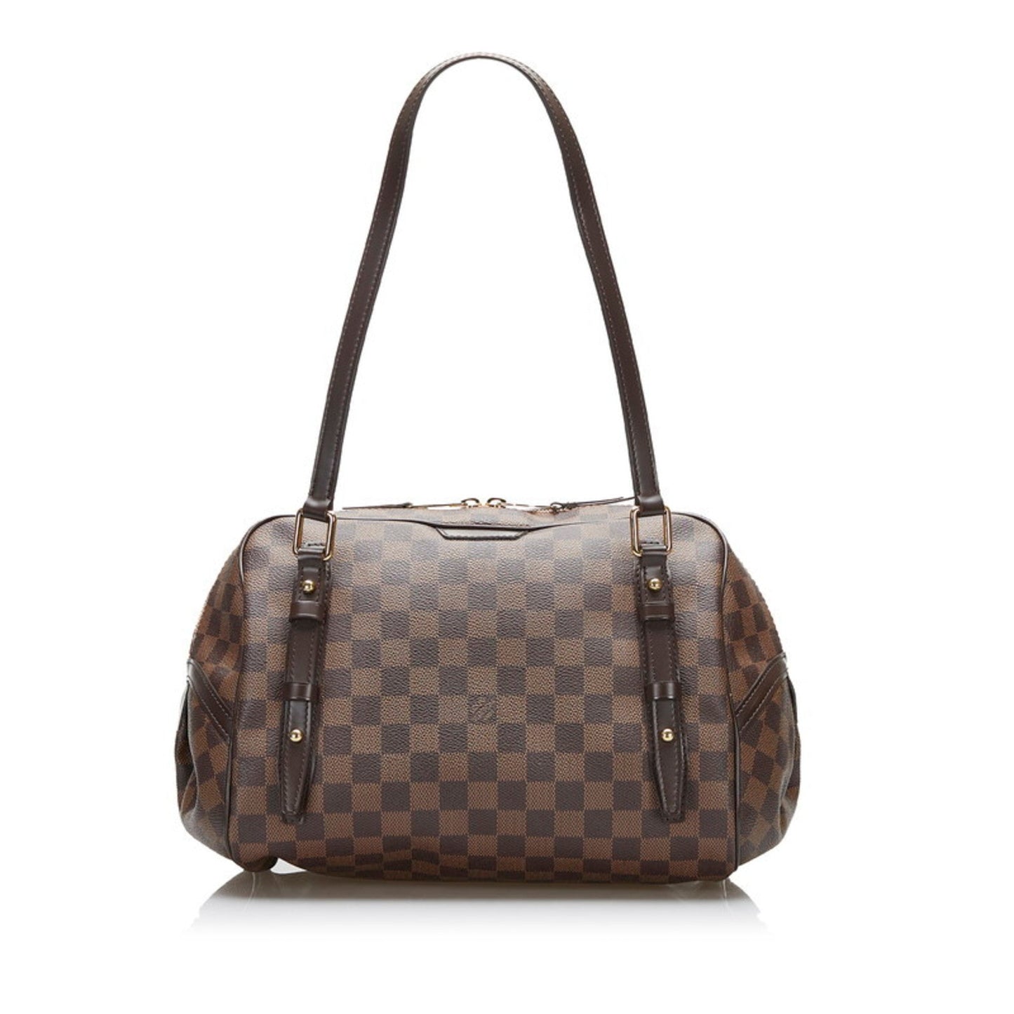 Louis Vuitton  Damier Rivington GM Handbag Shoulder Bag N41158 Brown PVC Leather Women's