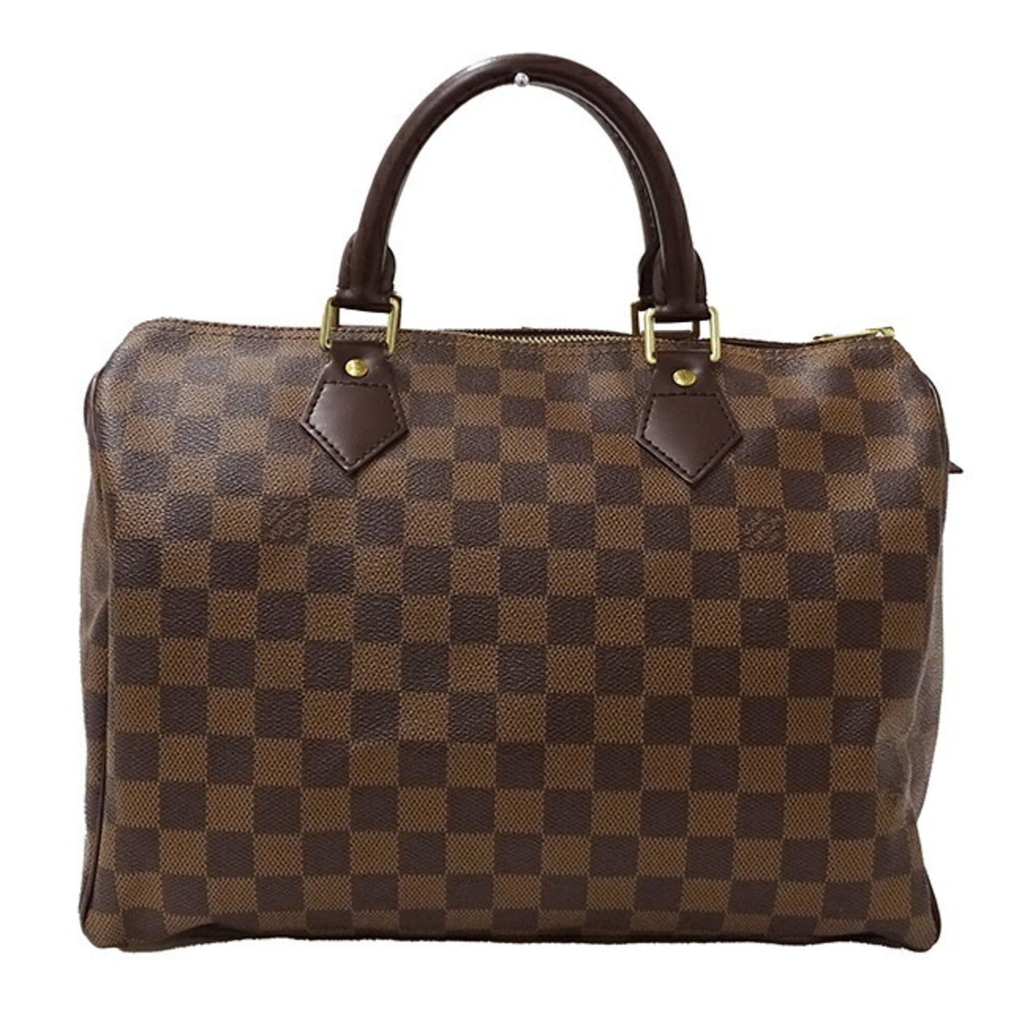 Louis Vuitton  Bag Damier Women's Handbag Speedy 30 Brown M41526