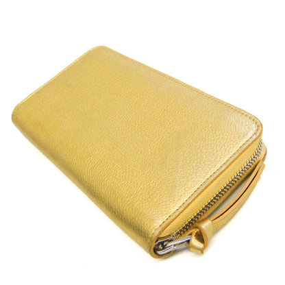 Louis Vuitton  Zippy Lock Me Japan Limited M63816 Women's Calf Leather Long Wallet [bi-fold] Gold