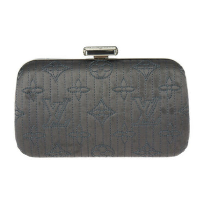 Louis Vuitton  Minaudiere Clutch Bag M95802 Monogram Motard Gray Series Silver Metal Fittings 2WAY Chain Shoulder Clasp