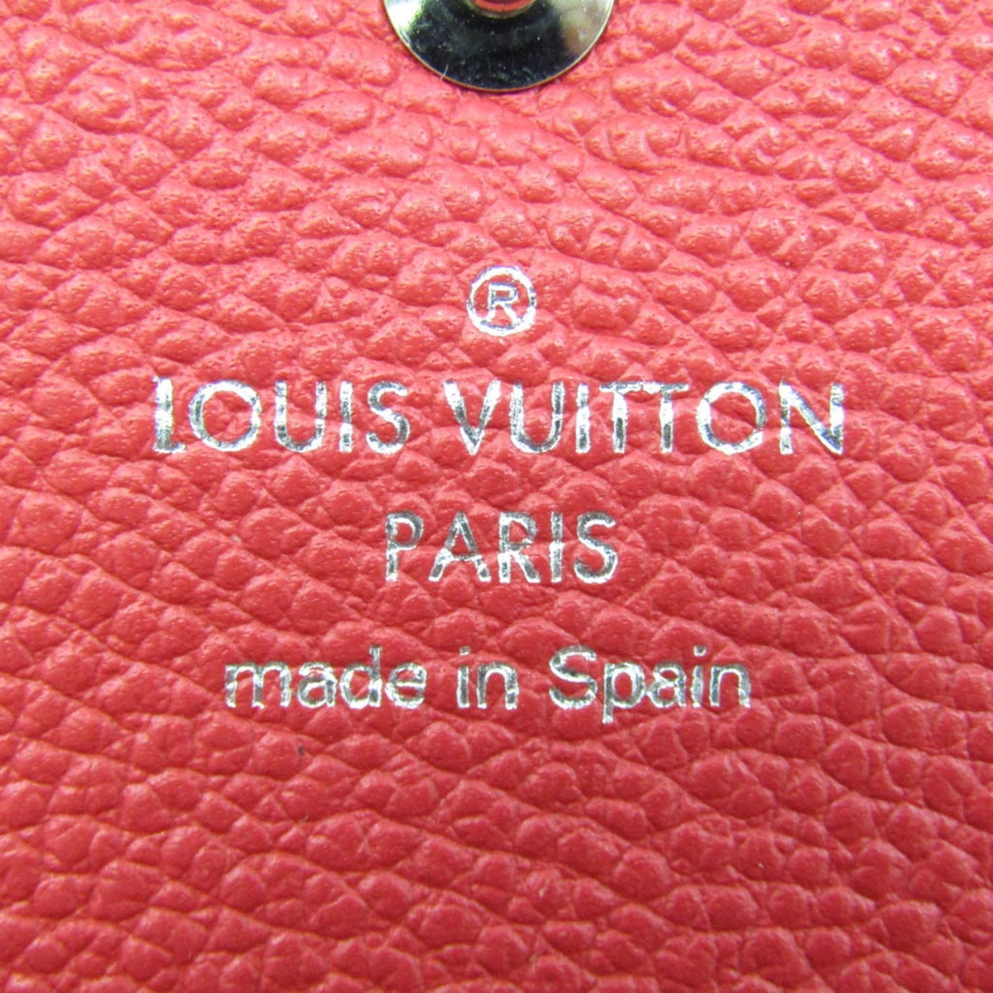 LOUIS VUITTON Empreinte Sarah Wallet M61181 Women's Leather Long Wallet [bi-fold] Cerise