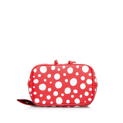 Louis Vuitton  Neonoe BB x Yayoi Kusama Polka Dot Handbag Shoulder Bag M46413 Red White Leather Women's