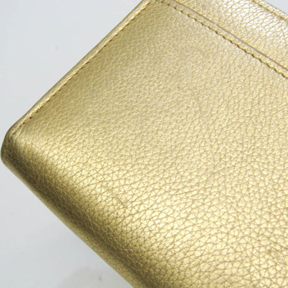 Louis Vuitton  Zippy Lock Me Japan Limited M63816 Women's Calf Leather Long Wallet [bi-fold] Gold