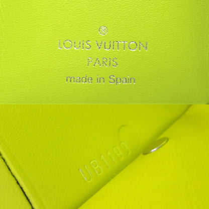 LOUIS VUITTON Discovery Women's/Men's Tri-fold Wallet M67629 Taigarama Jaune [Yellow]