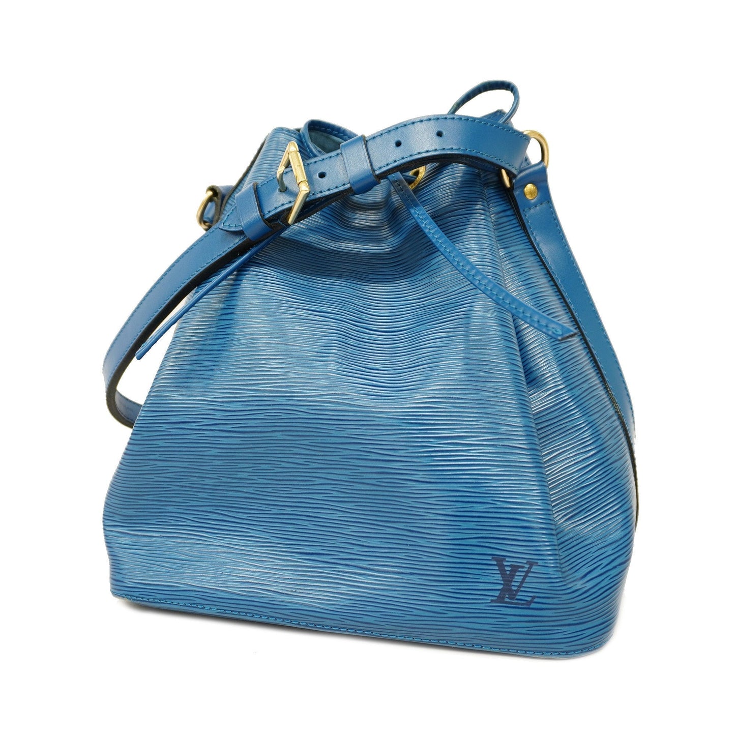 LOUIS VUITTON  Epi Petit Noe M44105 Women's Shoulder Bag Toledo Blue