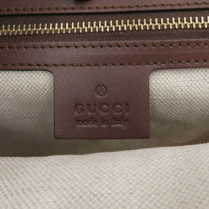 Gucci Diamante Leather HandBag 269878 Brown Women's