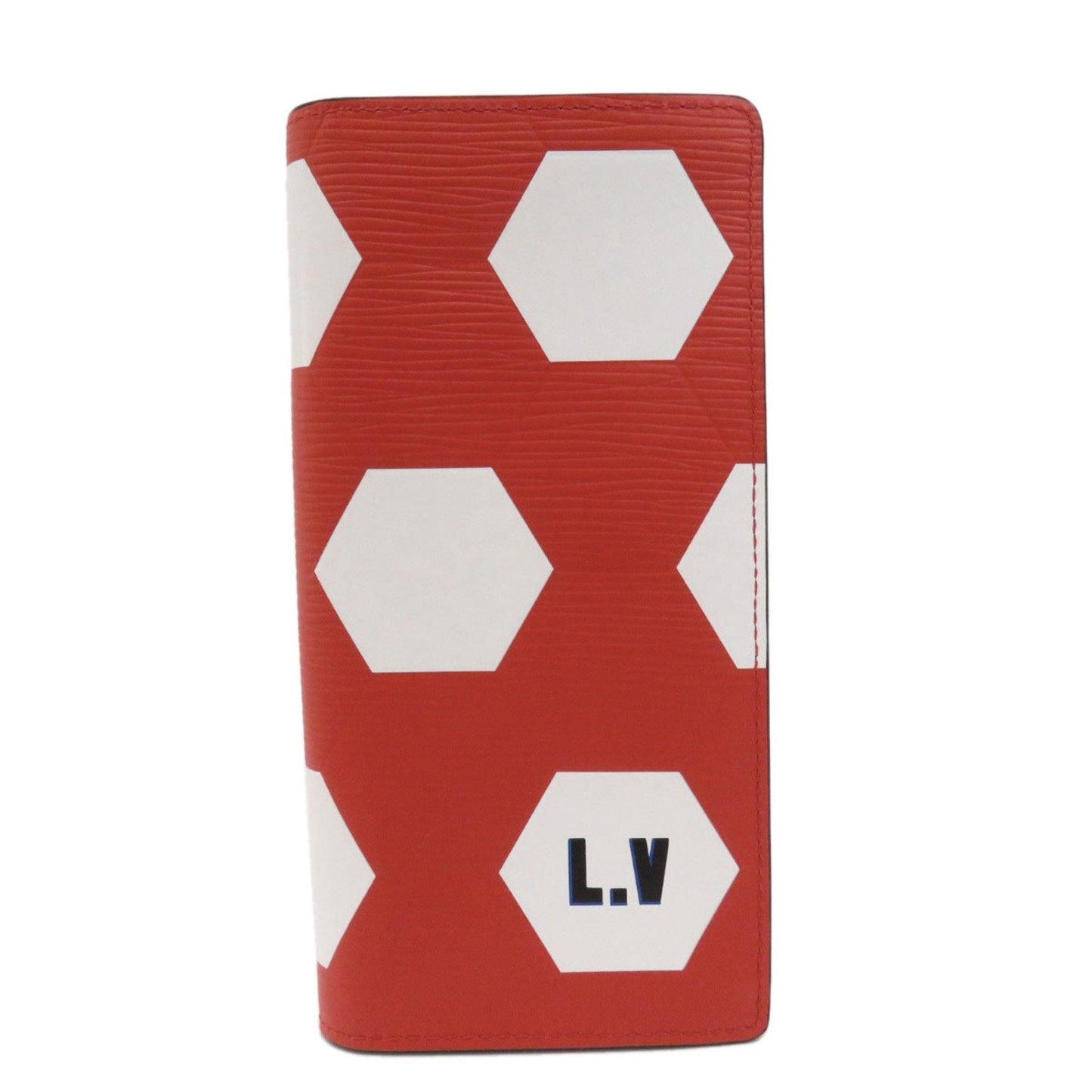 Louis Vuitton  M63230 Portefeuille Brazza FIFA 2018 World Cup Limited Long Wallet Epi Leather Men's