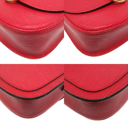 Louis Vuitton  Epi Mini Saint-Cloud Castilian Red M52217 Shoulder Bag