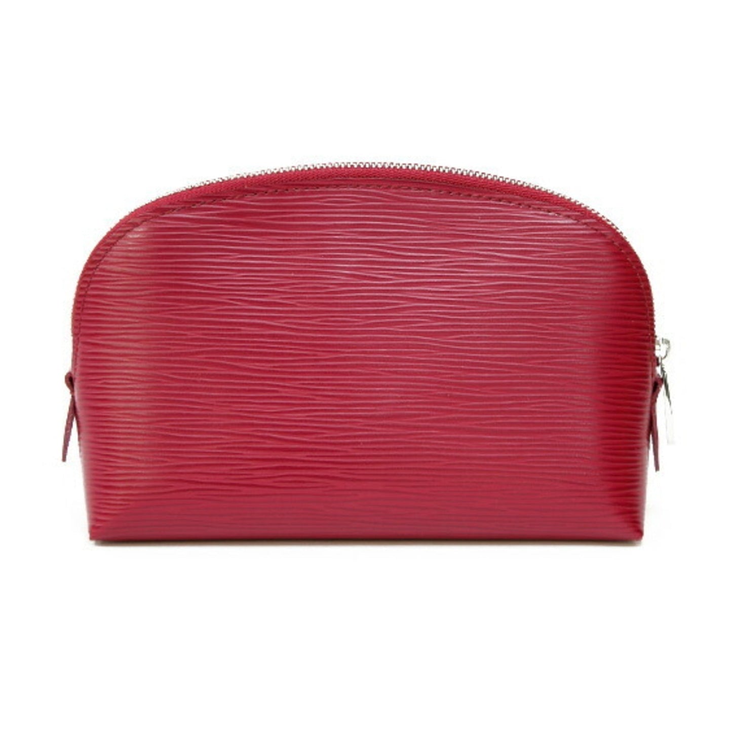 Louis Vuitton  Epi Pochette Tick Leather Fuchsia Engine Makeup Pouch Louis Vuitton  Women's Men's