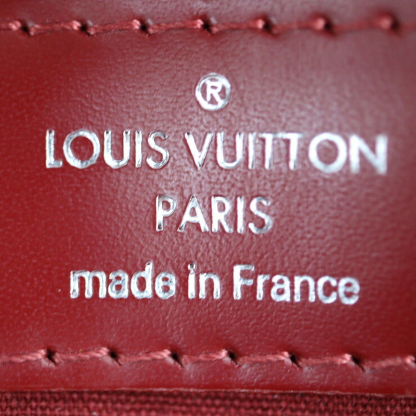 Louis Vuitton  Blair MM Handbag M4030E Epi Leather Carmine Red Series Silver Metal Fittings