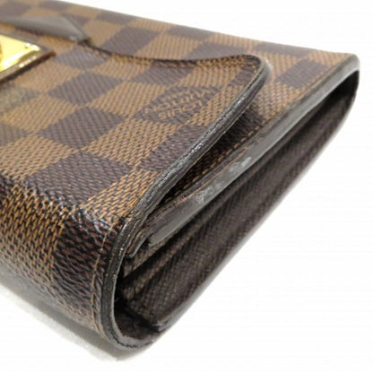 Louis Vuitton  Damier Portefeuille Roseberry N63017 Wallet Long Ladies