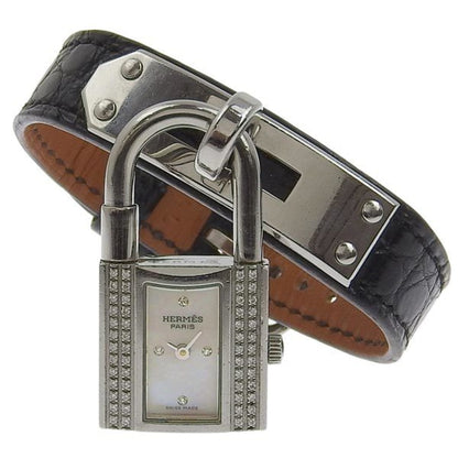 Hermes Kelly Watch Ladies Quartz KE1.231 Leather gg