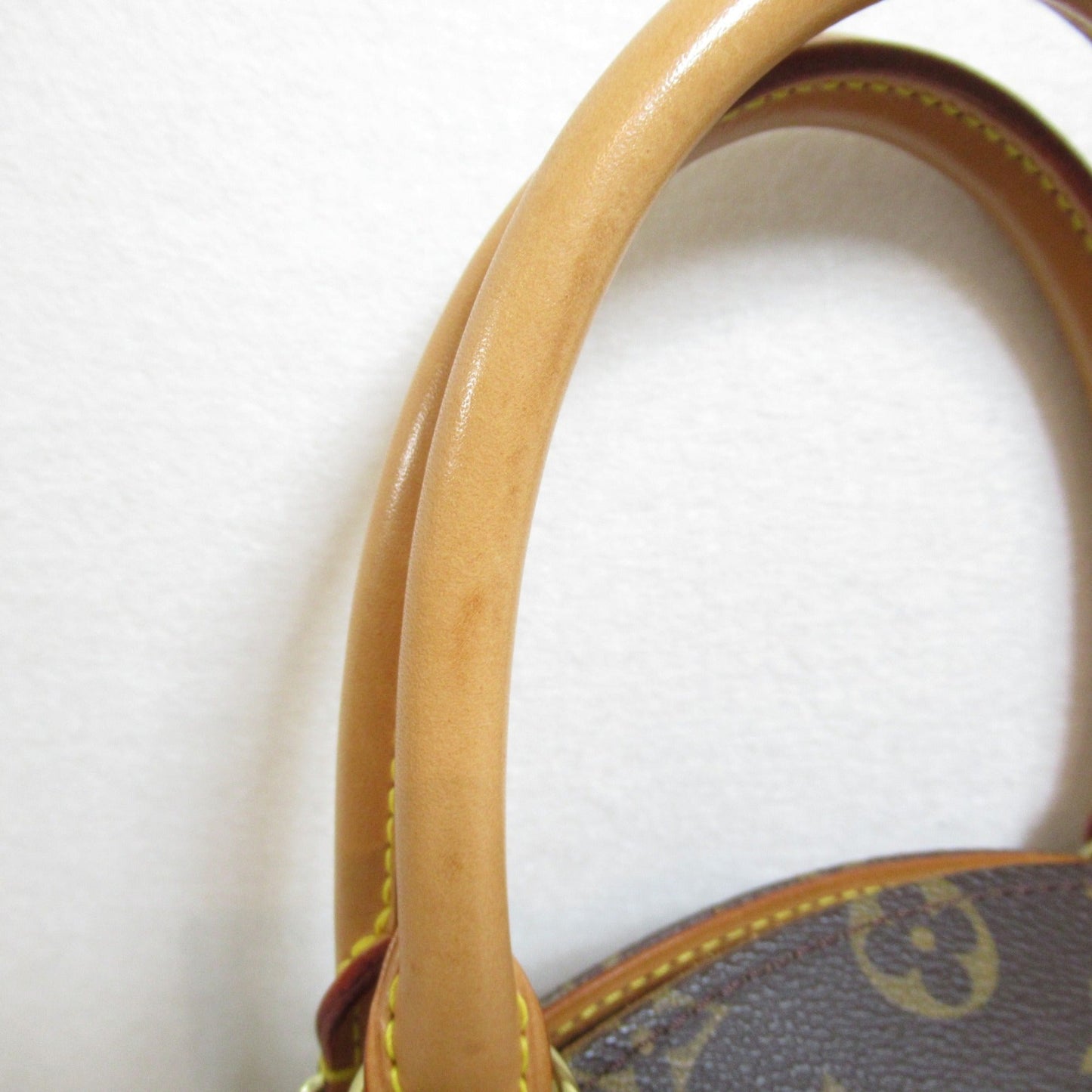 LOUIS VUITTON Ellipse PM handbag Brown Monogram PVC coated canvas M51127