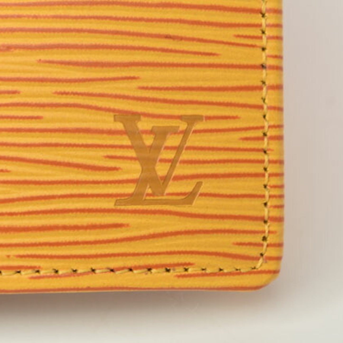 Louis Vuitton  Wallet Epi Vintage Discontinued  Folding M63549 Tassili Yellow