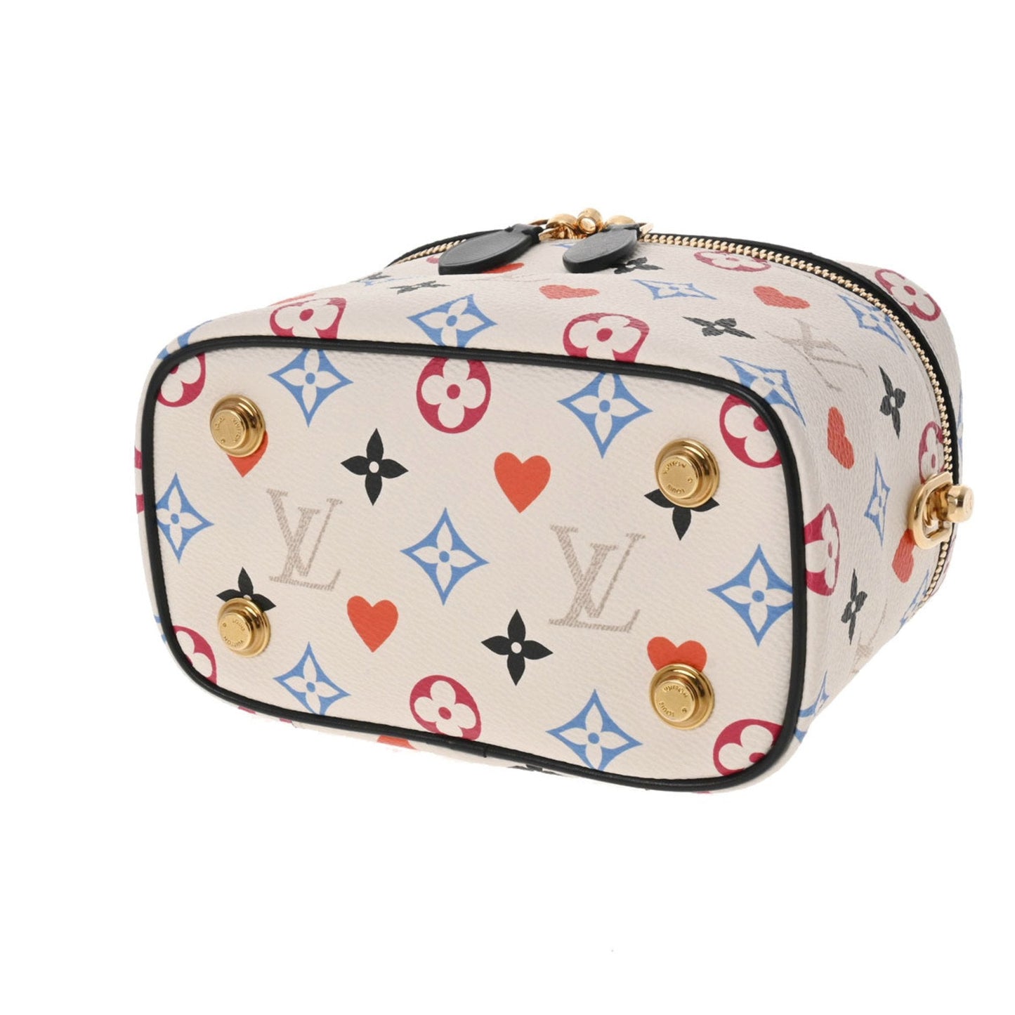 Louis Vuitton  Monogram Game On Vanity PM Bron M57458 Women's Canvas Bag