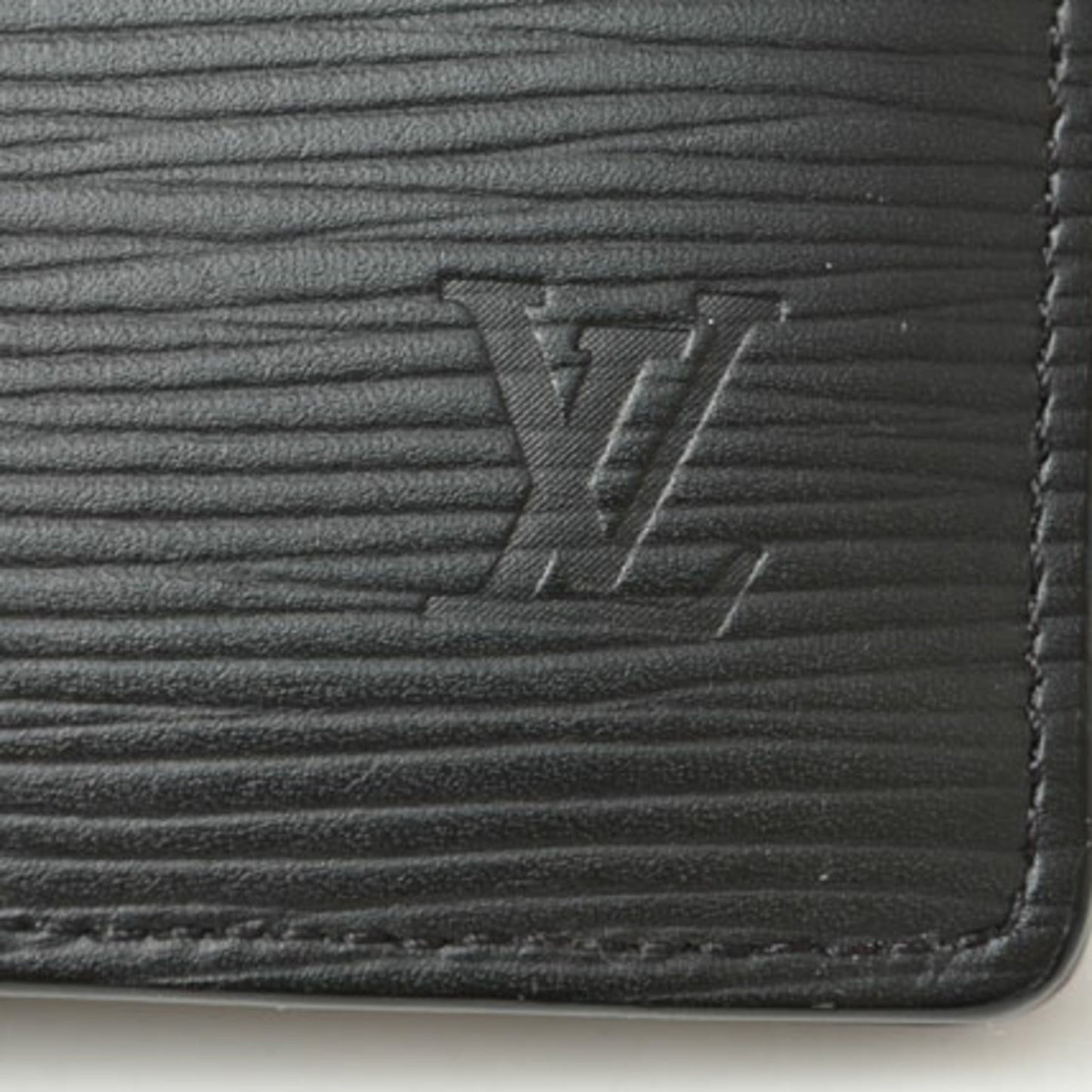 Louis Vuitton  Wallet Men's  Long Portefeuille Brother Epi Noir M60622