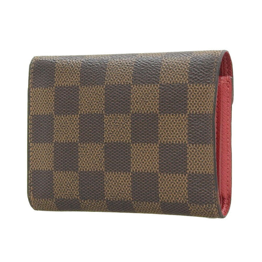 Louis Vuitton  Damier Portefeuille Victorine Trifold Wallet Ebene N41659