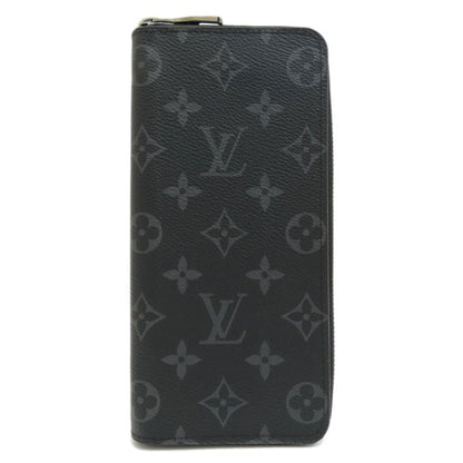 Louis Vuitton  M62295 Zippy Vertical Long Wallet Monogram Eclipse Men's