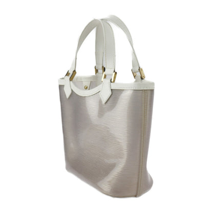 Louis Vuitton  Mini Lagoon Bay Epi Plage Handbag M92263 PVC Leather Greige White Gold Hardware